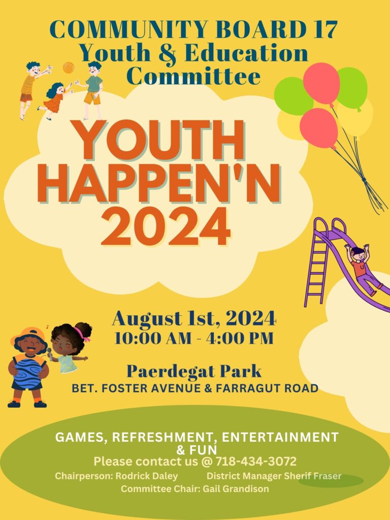 Youth Happen'n  2024 Flyer